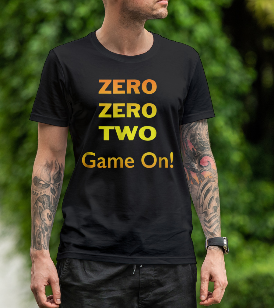 ZERO ZERO TWO Game On Pickleball T-Shirt
