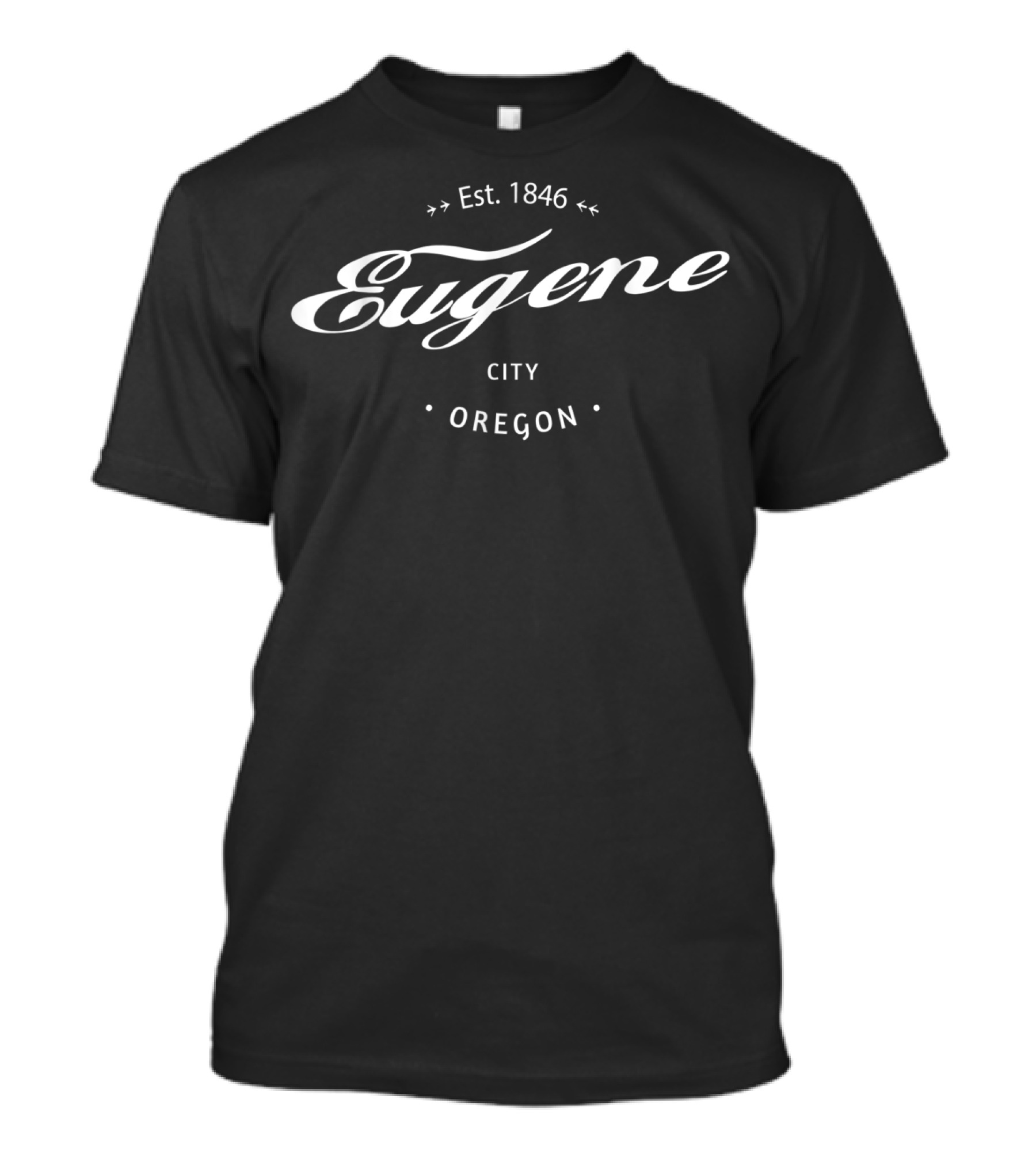 Eugene City Oregon Established 1846 T-Shirt