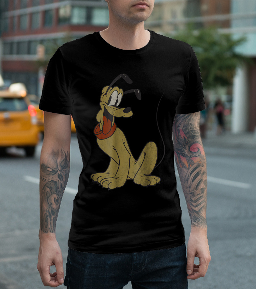Disney Vintage Style Pluto Character T-Shirt