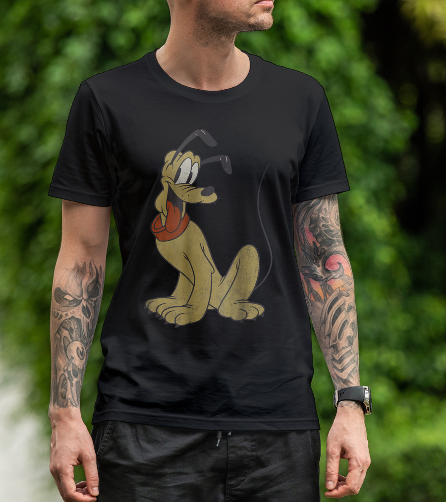 Disney Vintage Style Pluto Character T-Shirt