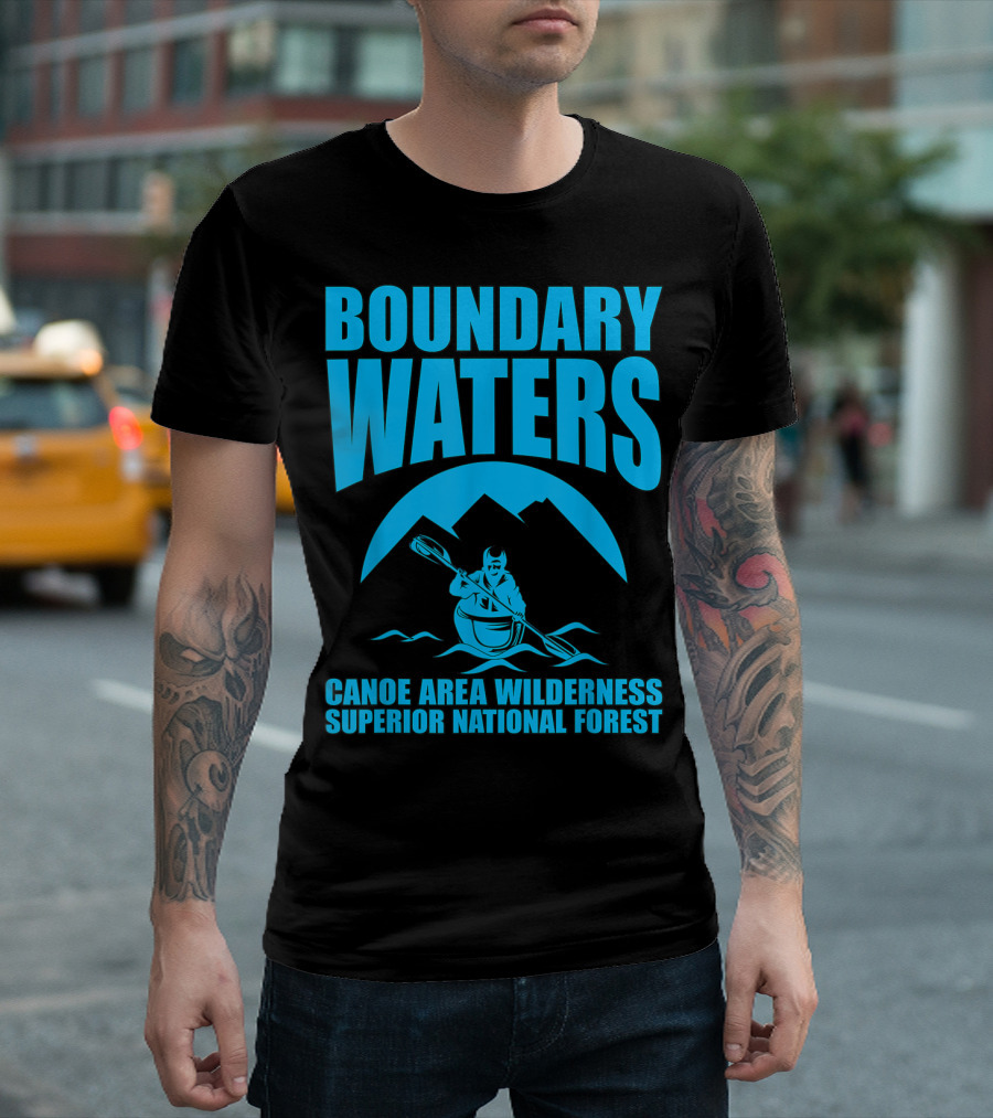 Boundary Waters Canoe Area Wilderness Superior National Forest Vintage Minnesota T-Shirt
