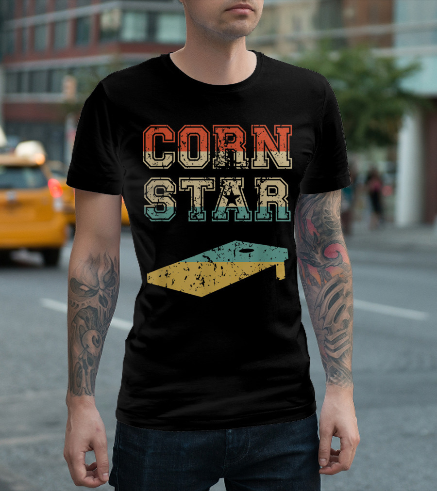 Corn Star Cornhole Tournament T-Shirt