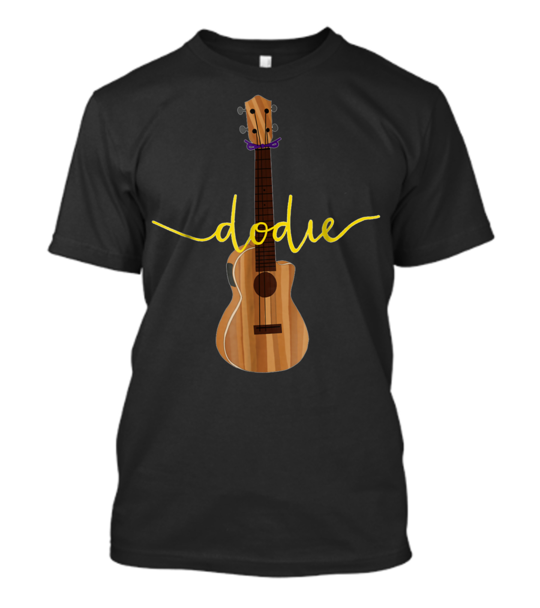 Dodie Ukulele Dodie Text T-Shirt