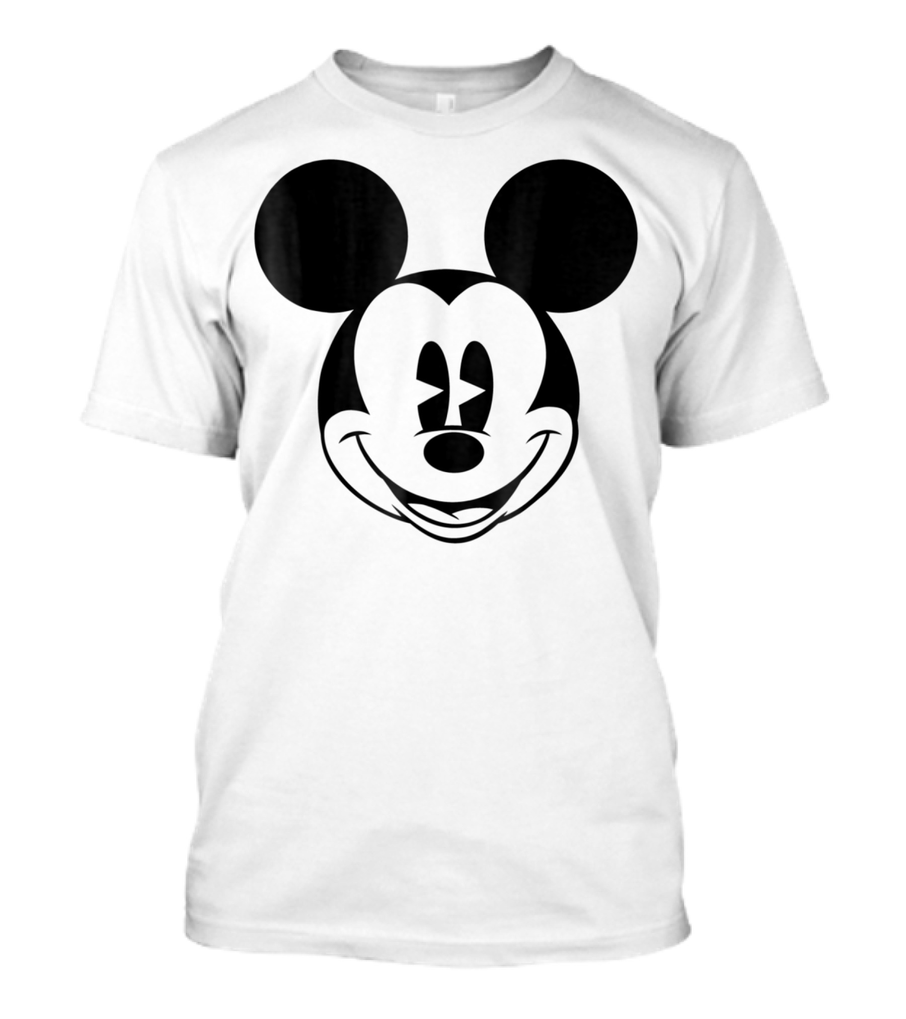 Disney Mickey Mouse Smiling Face T-Shirt