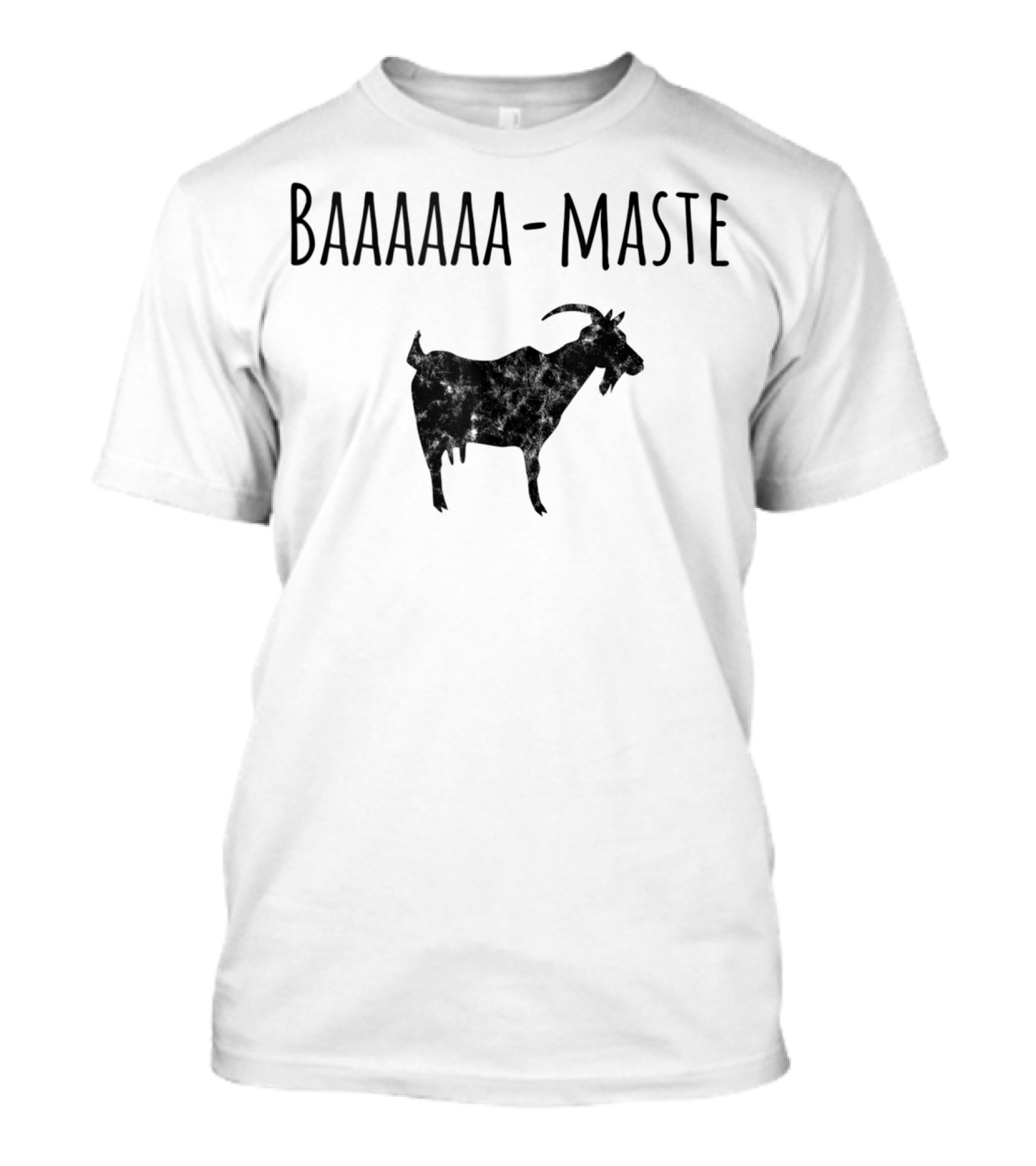 Baaaaa Maste Goat Yoga Farm Farming Tank T-Shirt