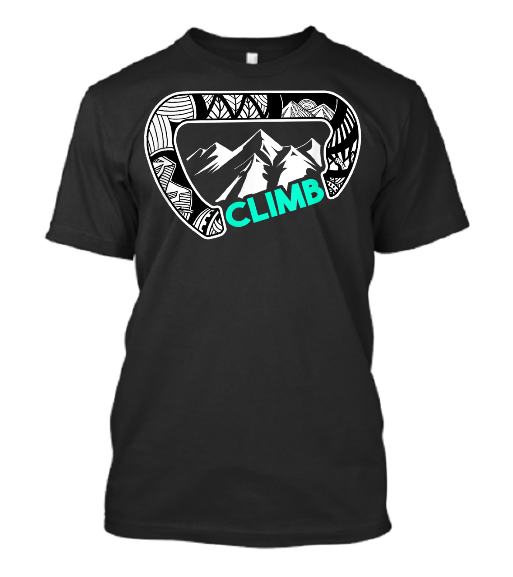 Cool Carabiner Mountain Climb Rock Climbing Climber Bo T-Shirt