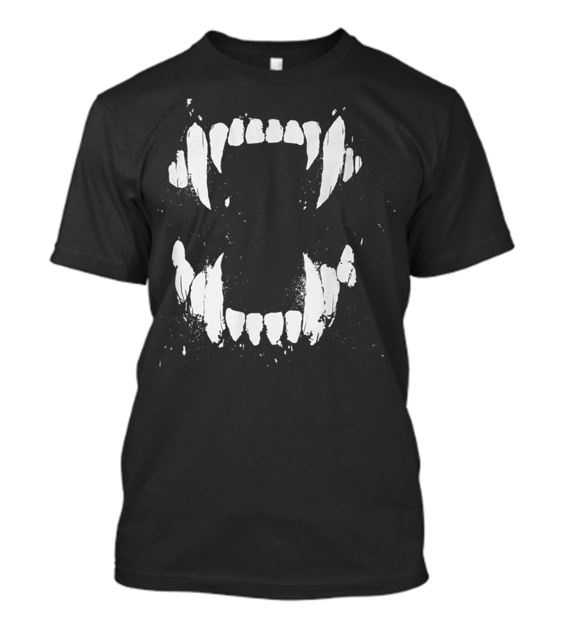 Vicious Vampire Teeth Funny Serial Killer T-Shirt