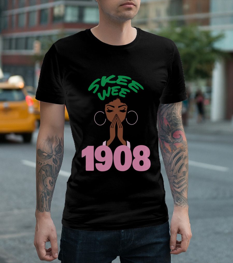 Skee Wee 1908 Alpha Kappa Sorority T-Shirt