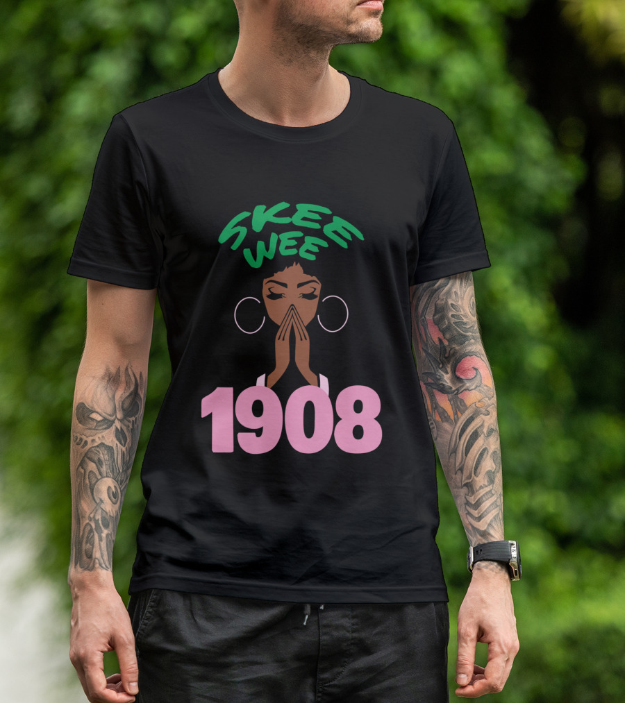 Skee Wee 1908 Alpha Kappa Sorority T-Shirt
