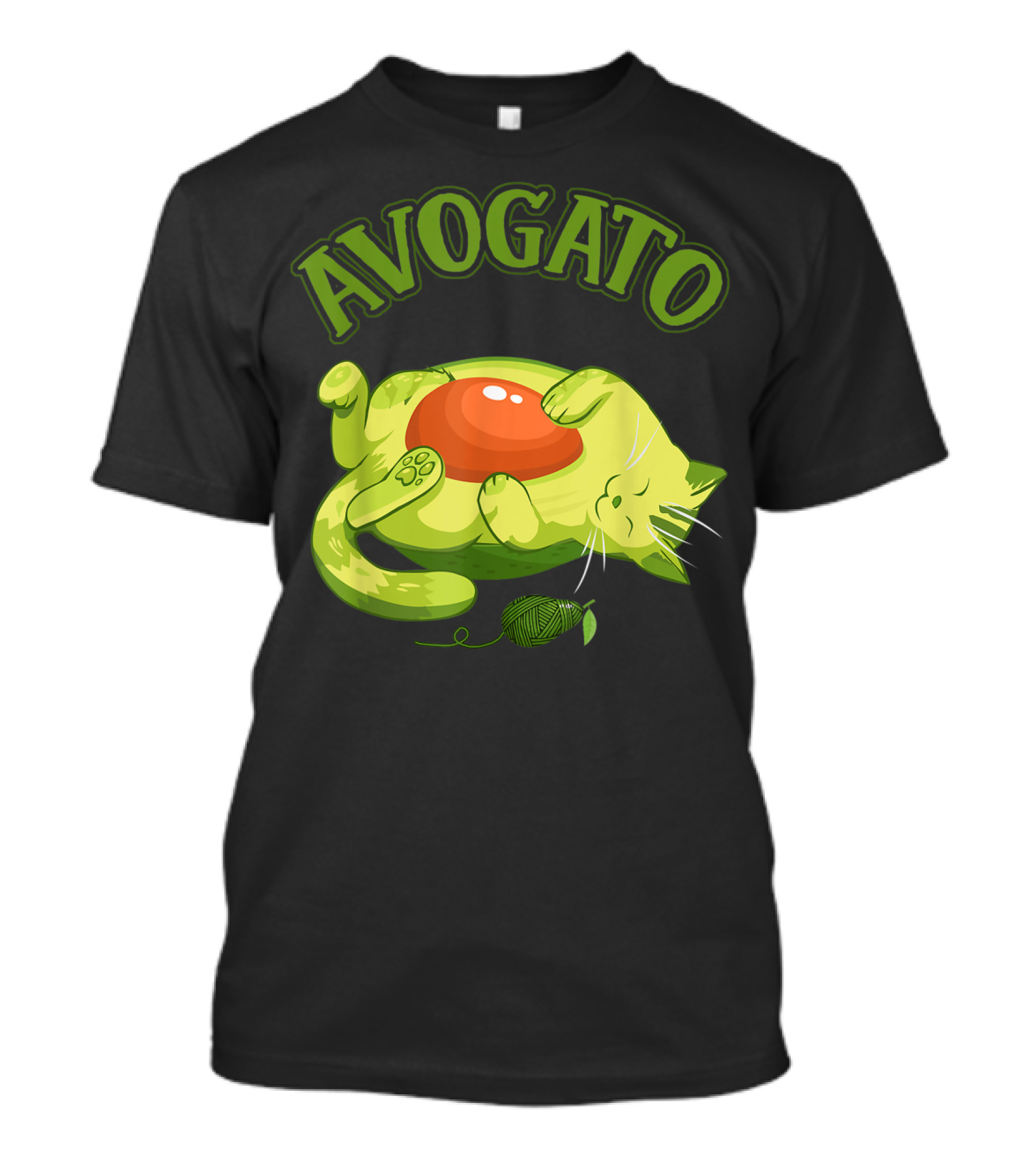 Cinco De Mayo Avogato Cat Avocado Meow Funny T-Shirt