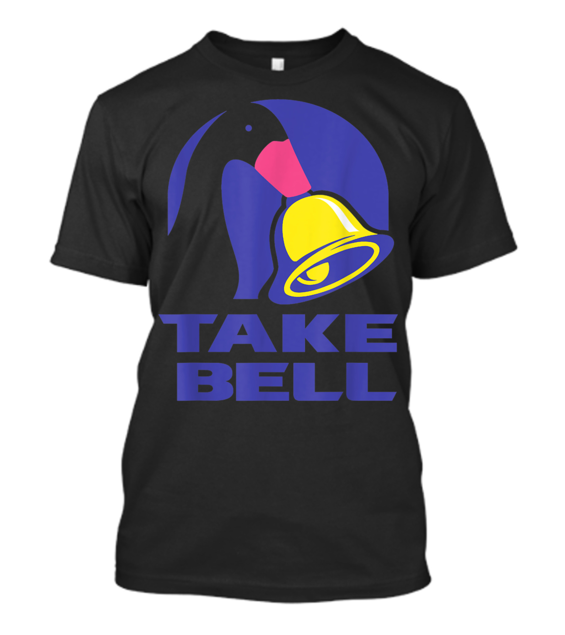 Funny Goose Take Bell Parody With Iconic Yellow Bell T-Shirt