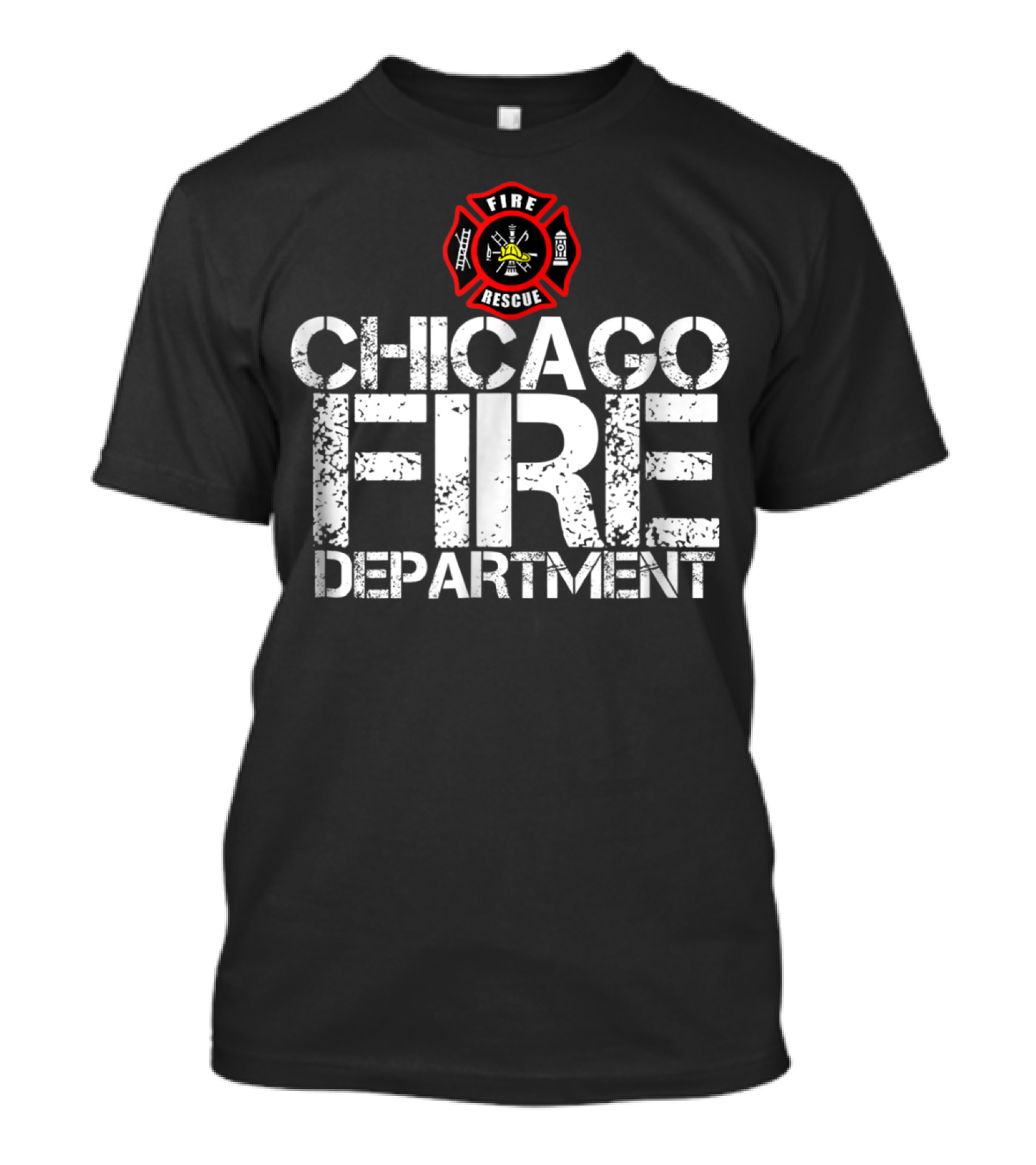 Chicago Fire Department Fire Rescue T-Shirt