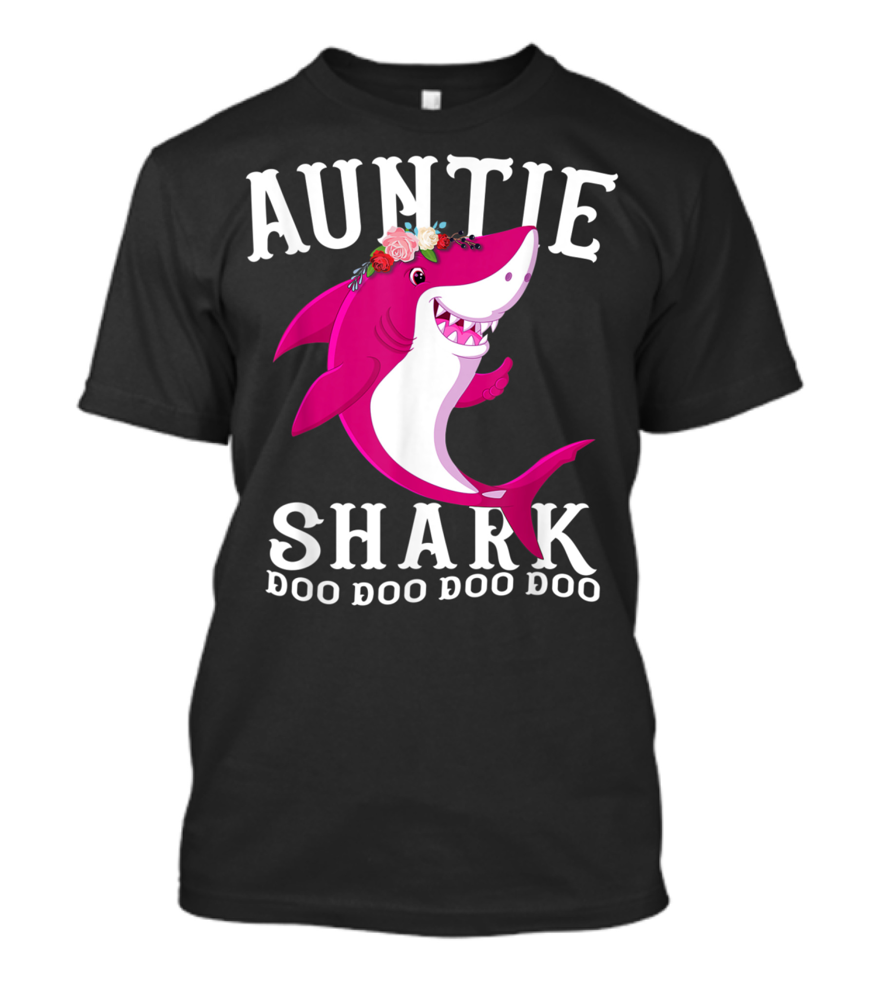Auntie Shark Doo Doo Doo Doo T-Shirt