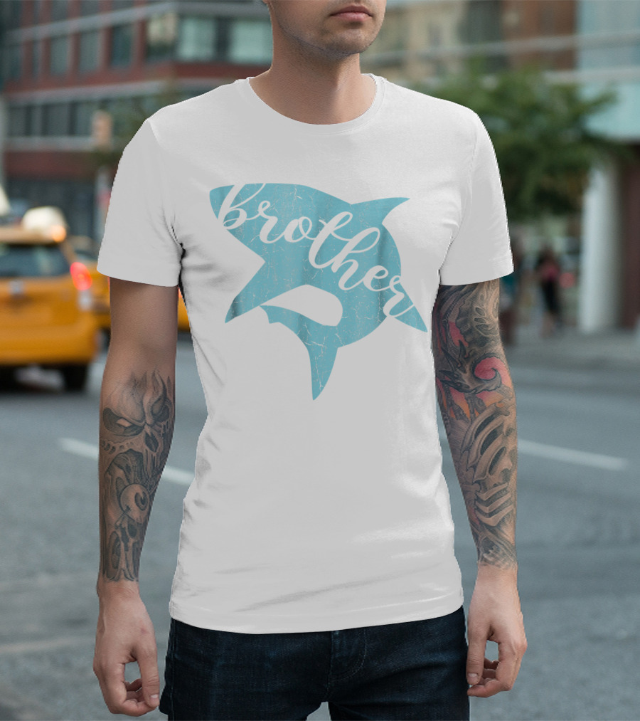 Brother Shark Family Matching T-Shirt