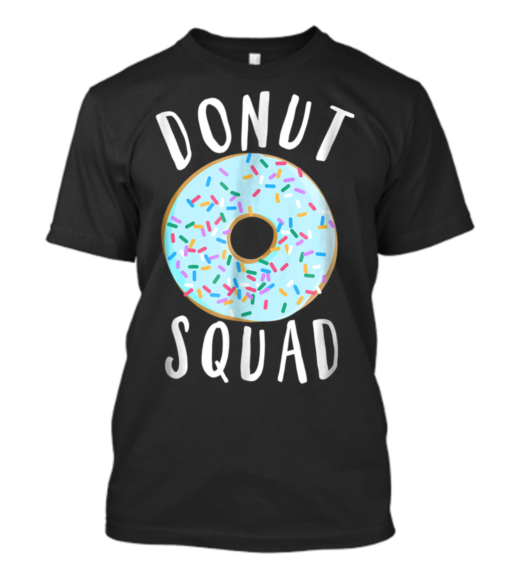Donut Squad Funny Donut Sprinkles Circle T-Shirt