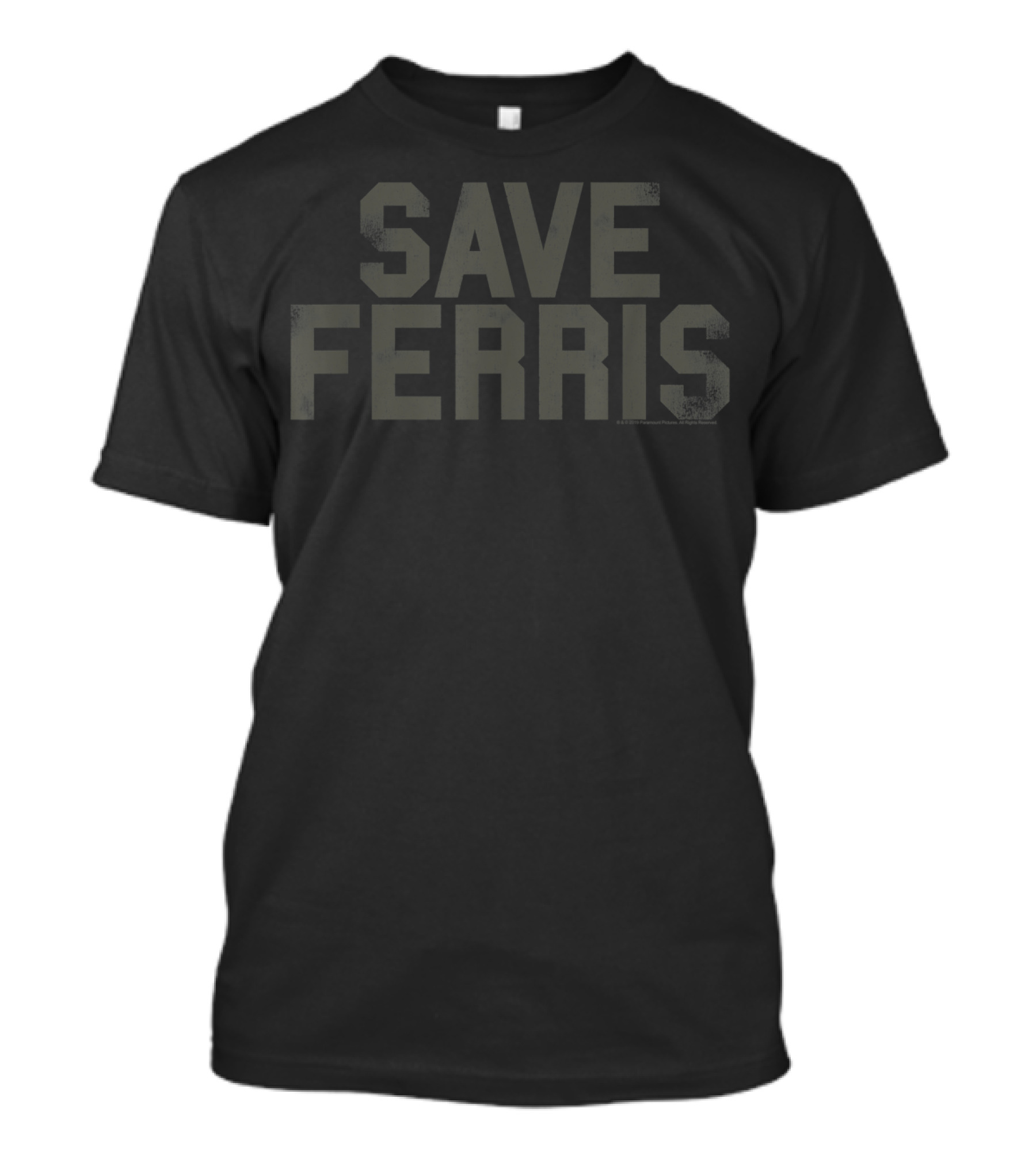 Ferris Bueller Save Ferris Iconic Movie Reference T-Shirt