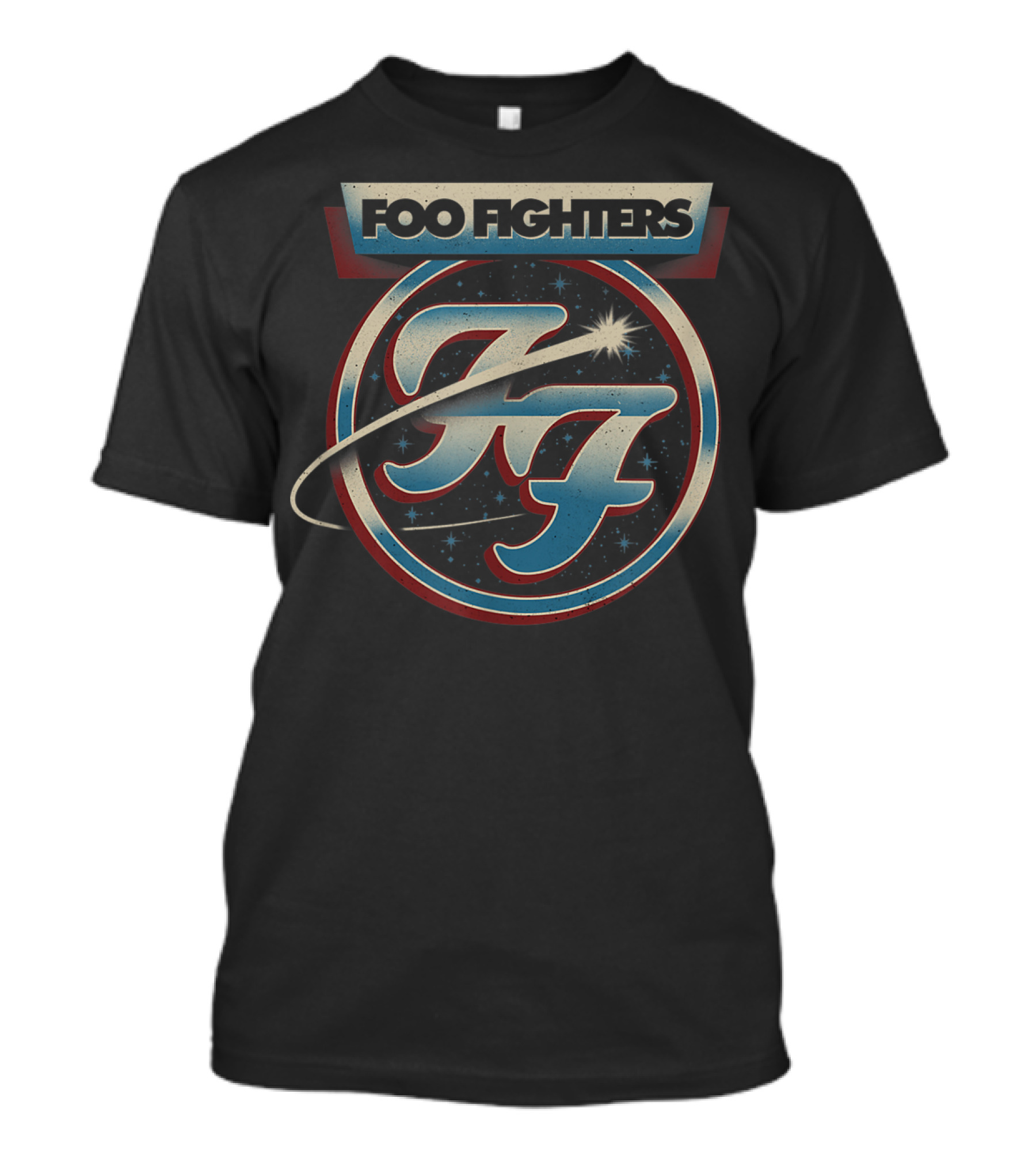 Foo Fighters Retro Comet Logo T-Shirt