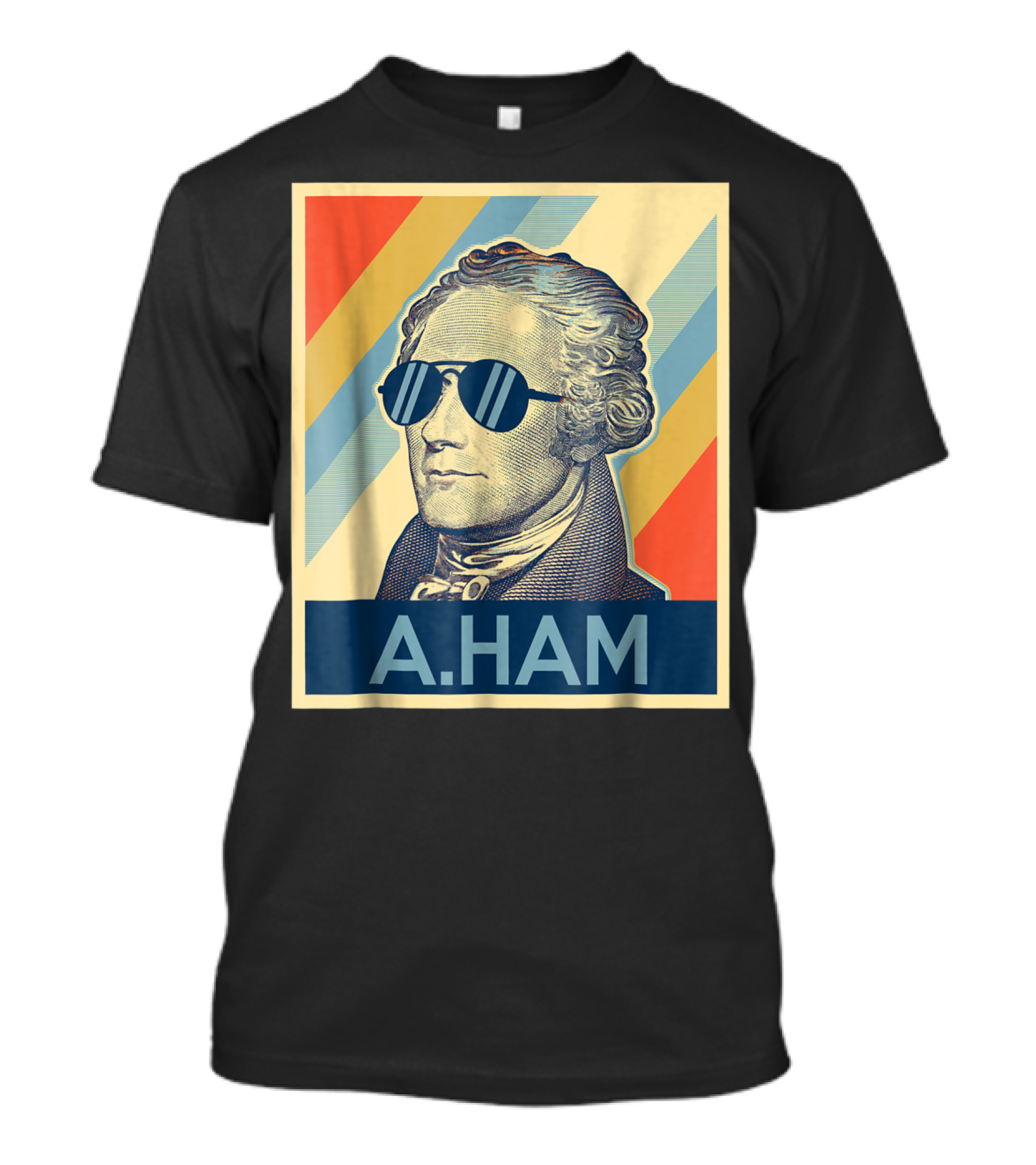A.HAM Wearing Sunglasses T-Shirt