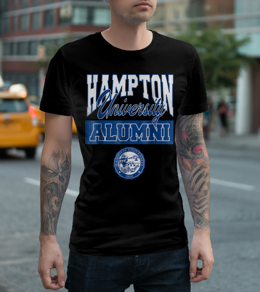 Hampton University Alumni 1868 HBCU T-Shirt