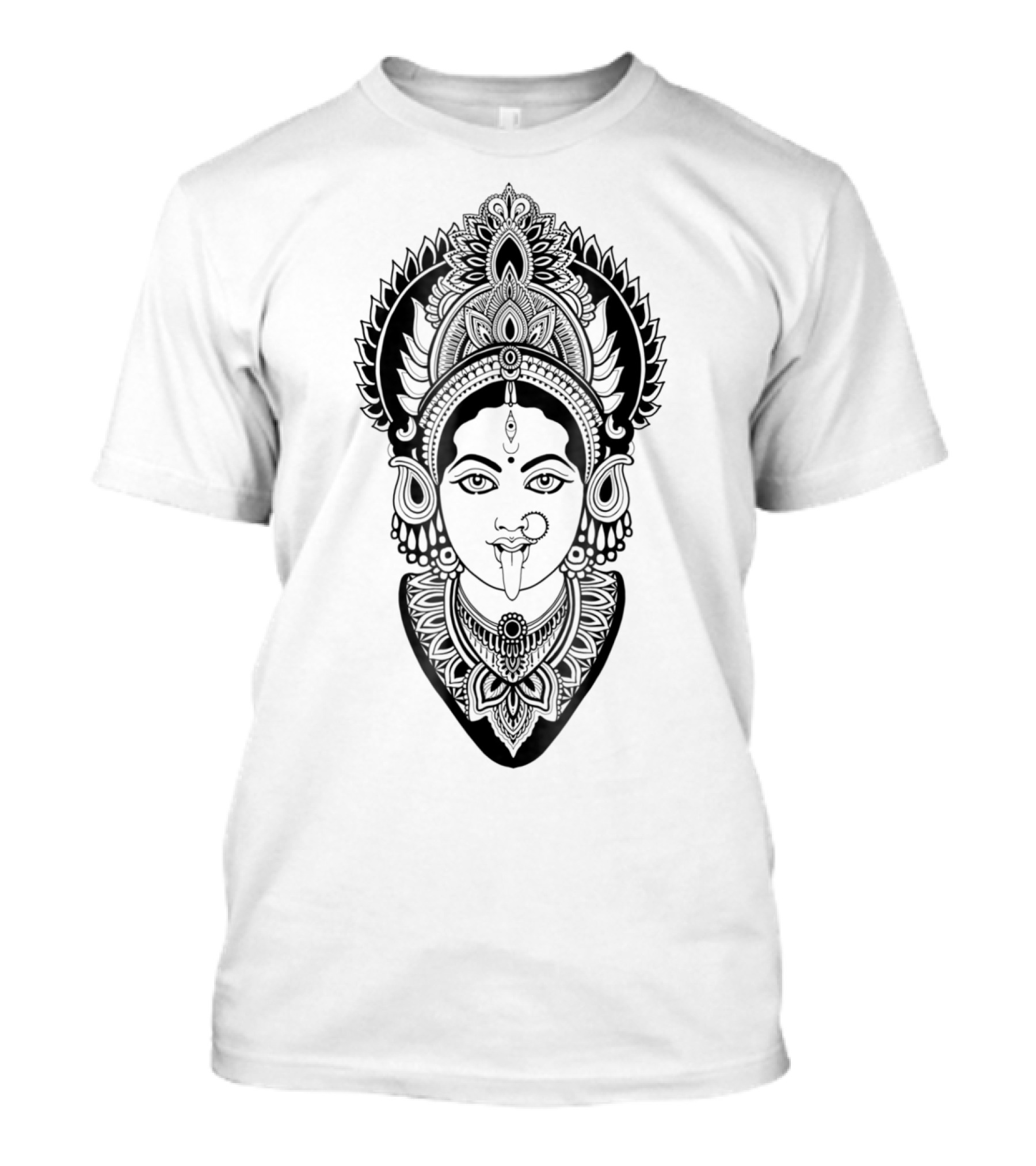 Kali Goddess Deity Indian Hindu Yoga T-Shirt