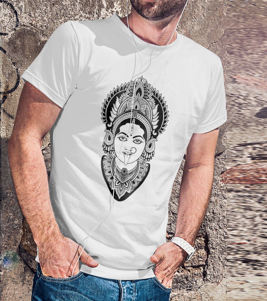 Kali Goddess Deity Indian Hindu Yoga T-Shirt