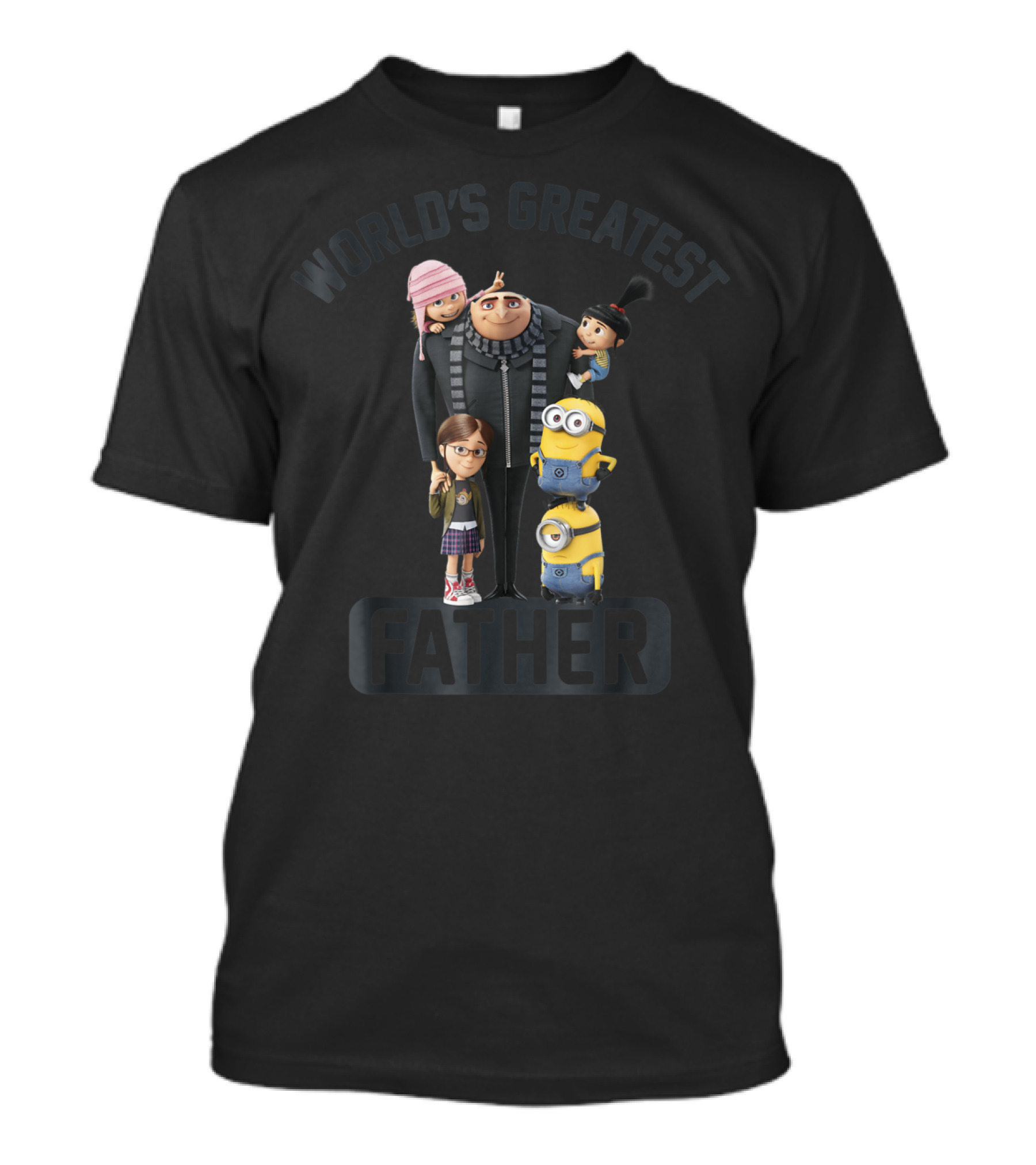 World's Greatest Father Despicable Me Minions Gru Kids T-Shirt