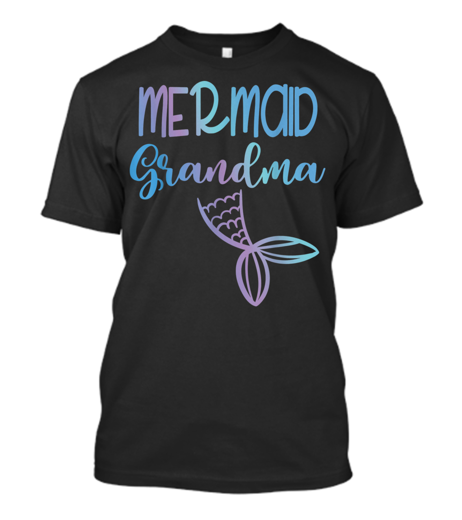 Mermaid Grandma Squad Birthday Party T-Shirt