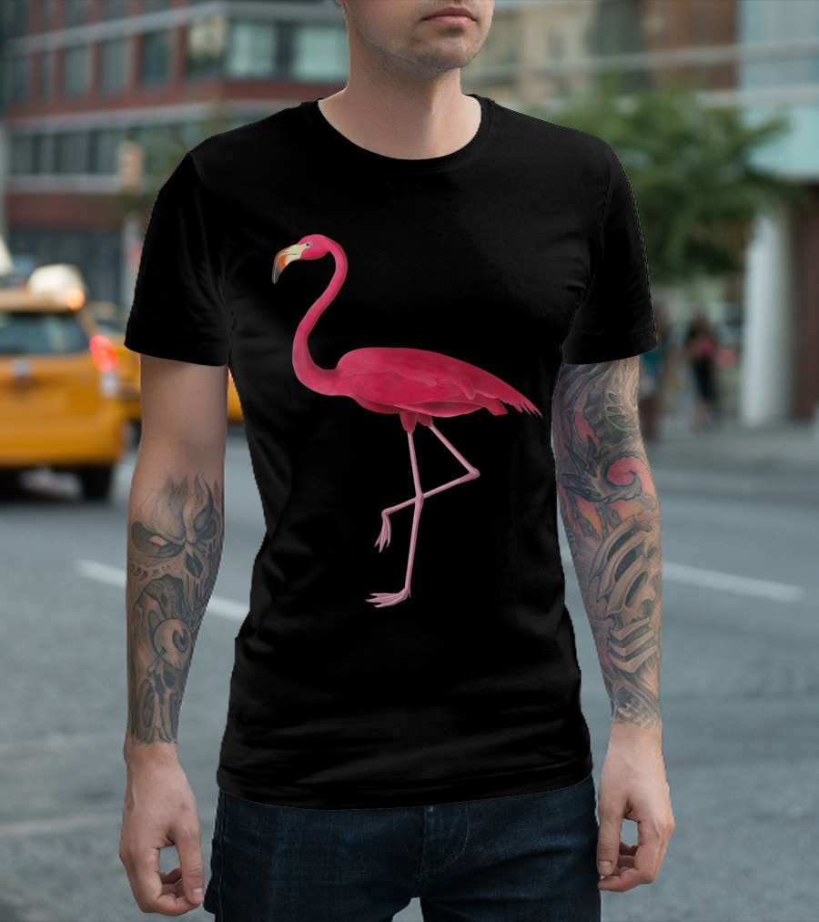Pink Flamingo Vintage T-Shirt