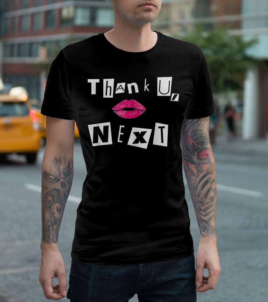 Thank U Next Kiss Collage T-Shirt