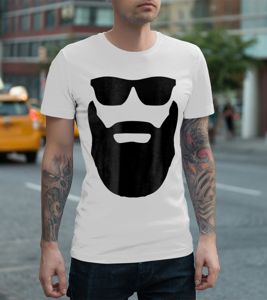 Beard and Sunglasses Iconic T-Shirt