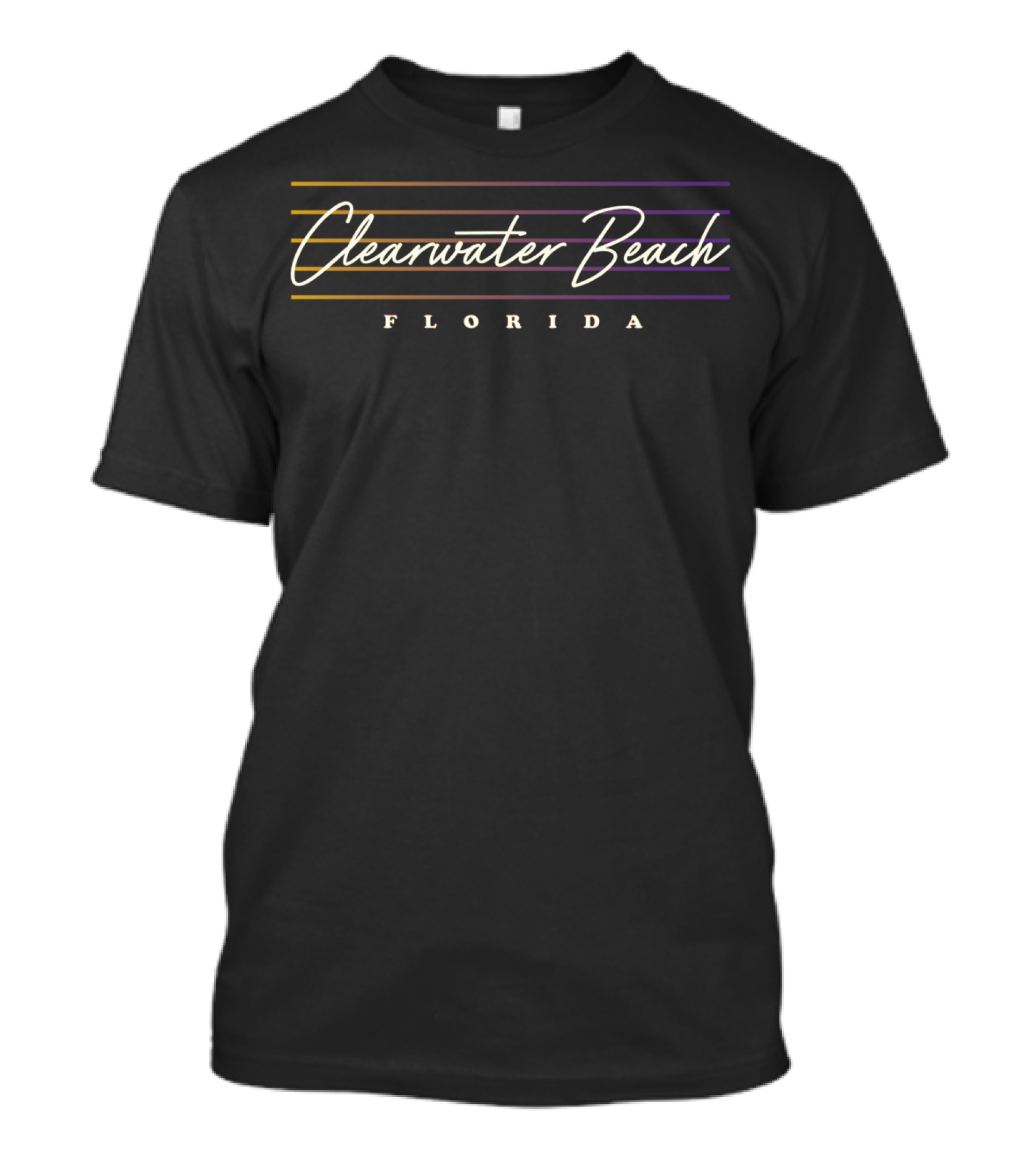 Clearwater Beach Florida Sunset Vibes T-Shirt