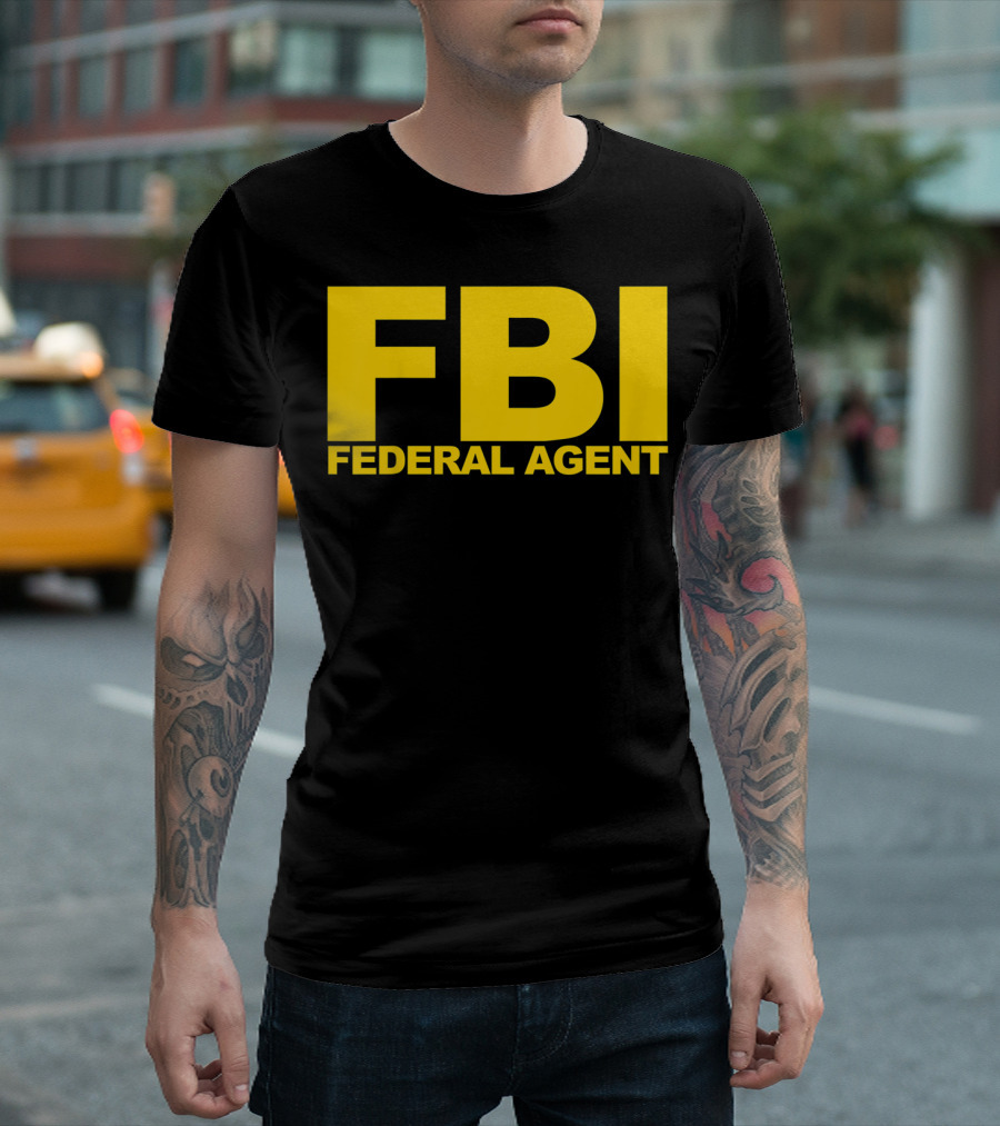 FBI Federal Agent Kids Tactical Law Enforcement Play T-Shirt
