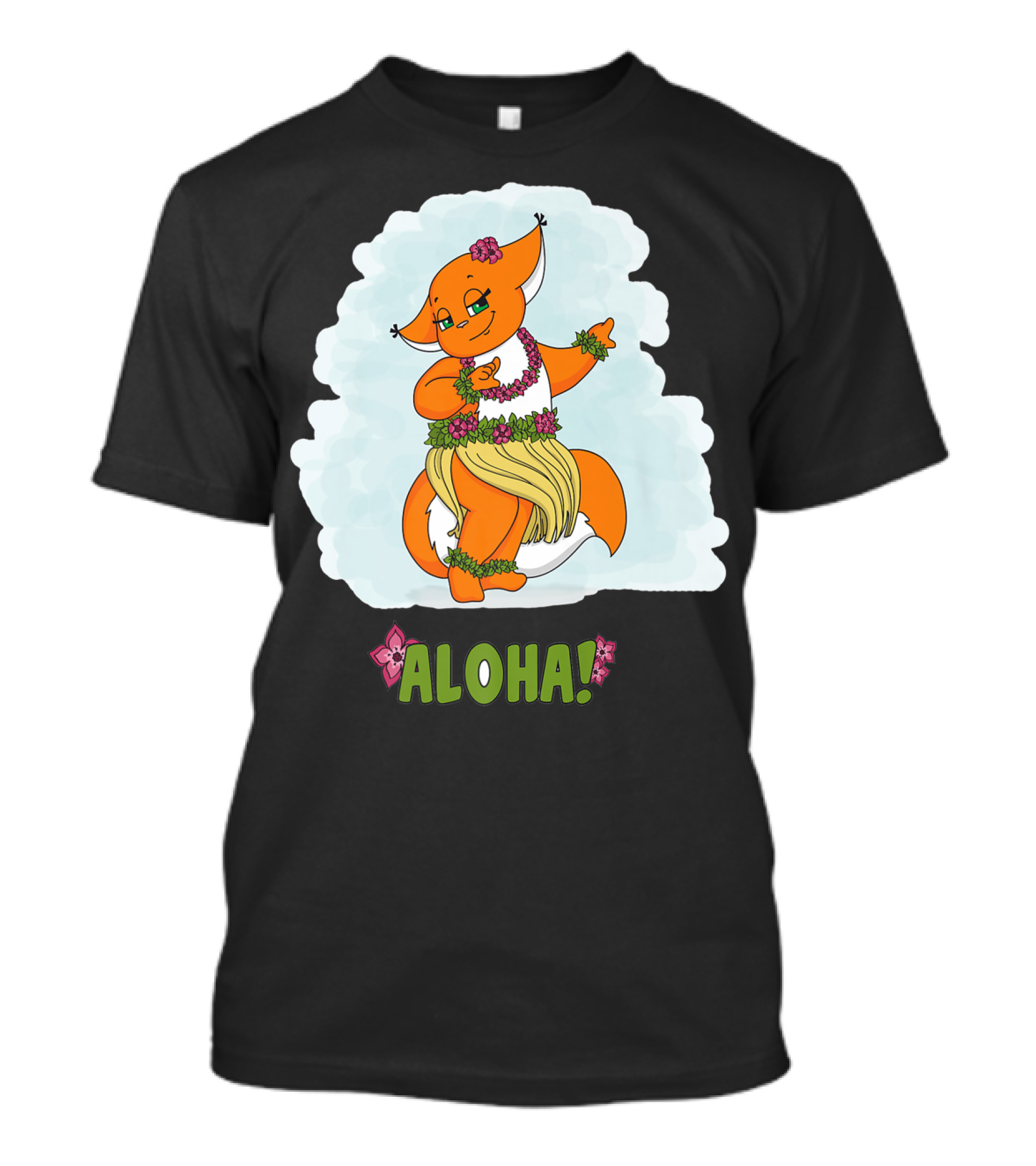 Aloha Cool Hawaiian Squirrel Hula Dance Aloha T-Shirt