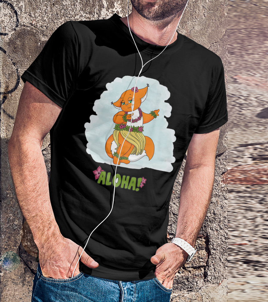 Aloha Cool Hawaiian Squirrel Hula Dance Aloha T-Shirt