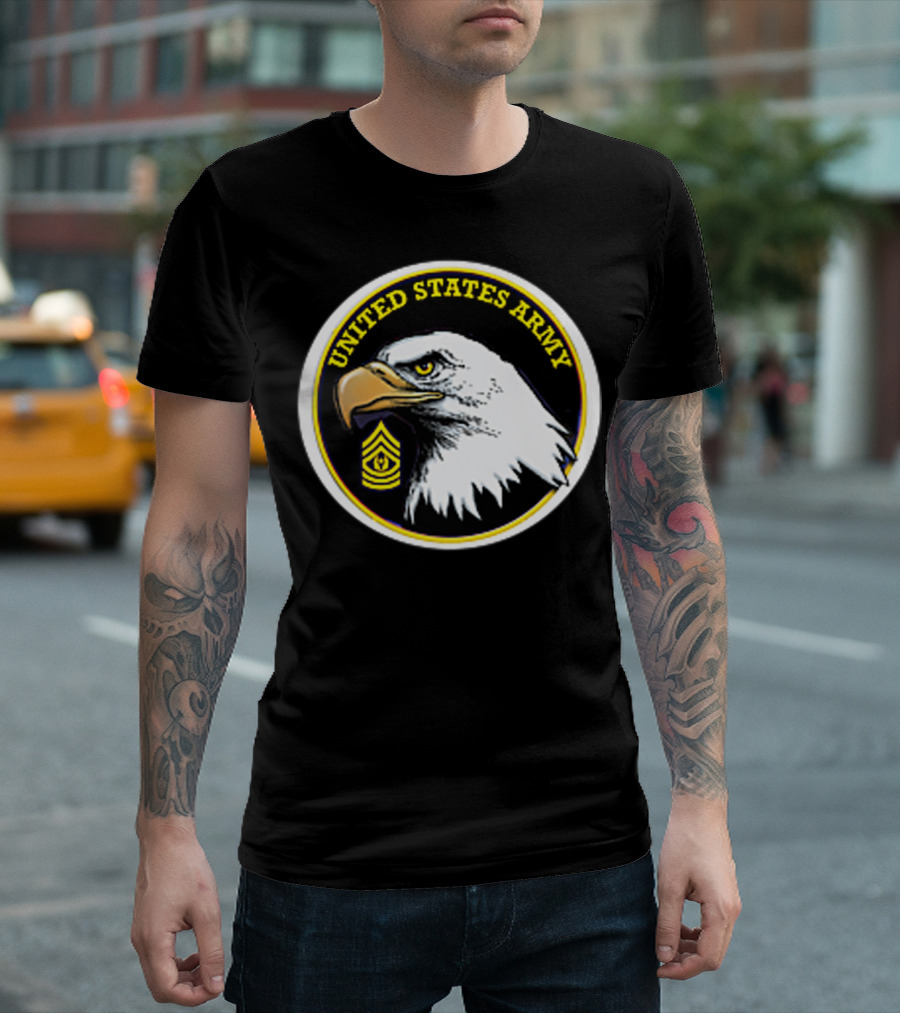 United States Army Command Sergeant Major Eagle T-Shirt