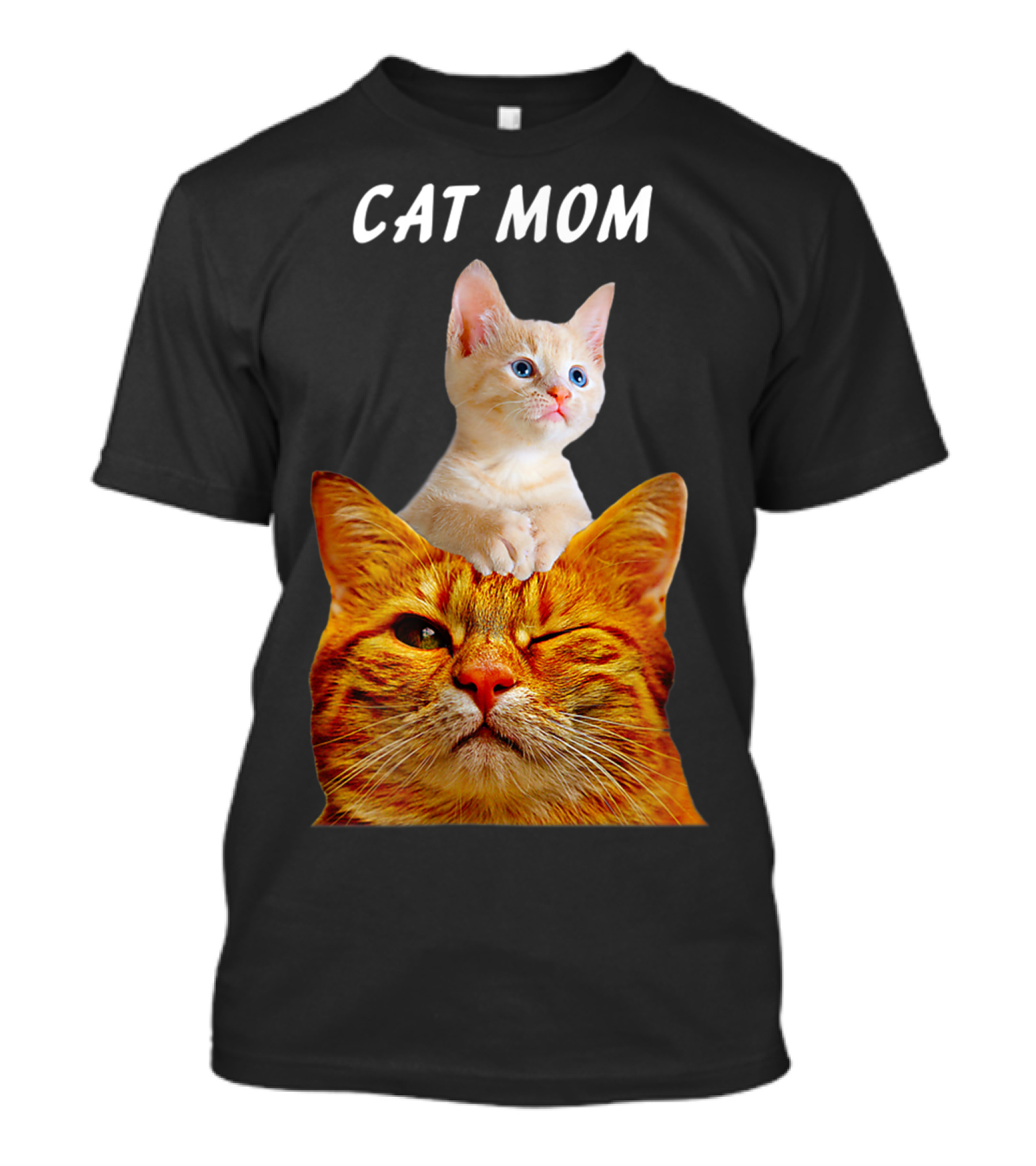 CAT MOM Cats And Cute Kittens Lovers T-Shirt