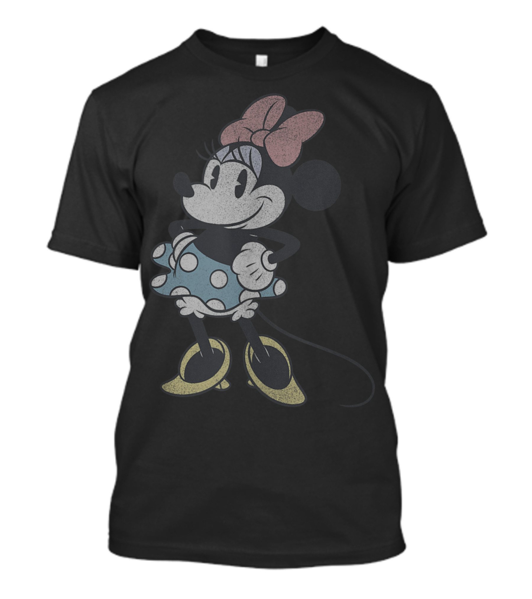 Disney Mickey And Friends Minnie Mouse Retro Style Classic Pose T-Shirt