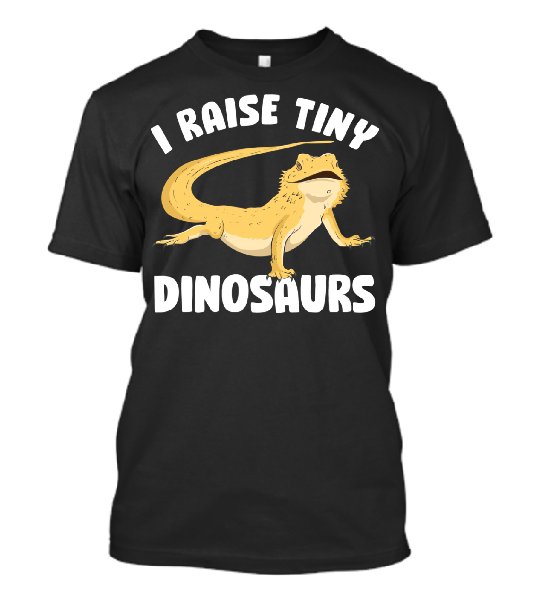 I Raise Tiny Dinosaurs Reptile Herpetology Bearded Dragon T-Shirt