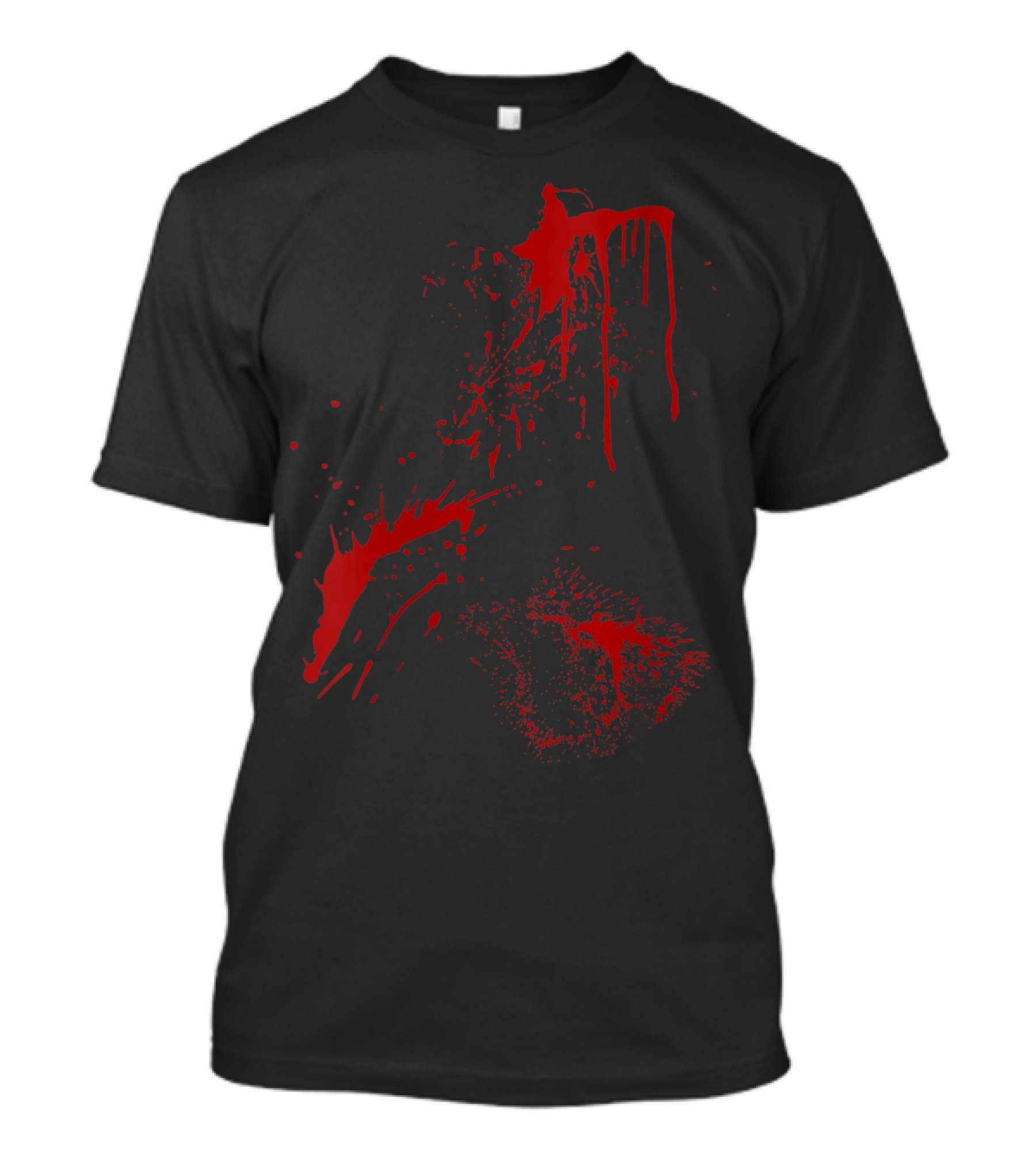 Blood Splatter Spatter Fake Bloody Splatter T-Shirt