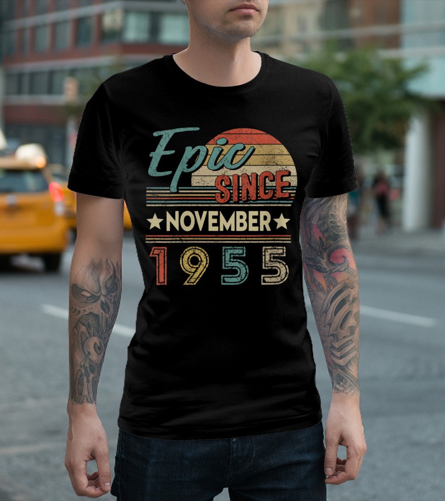 Epic Since November 1955 Vintage Retro 64th T-Shirt