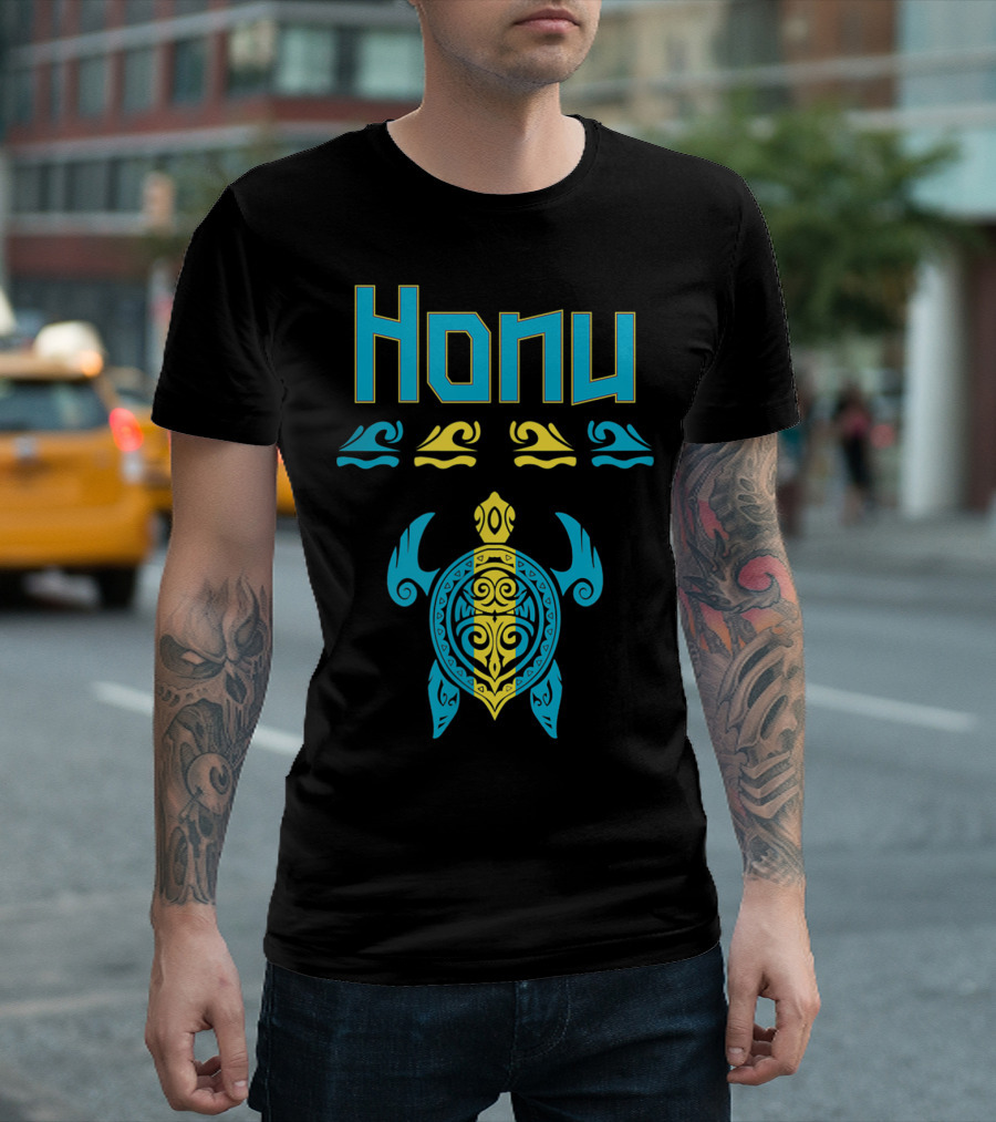 Honu Bahama Mama Turtle Lovers Hawaiian T-Shirt