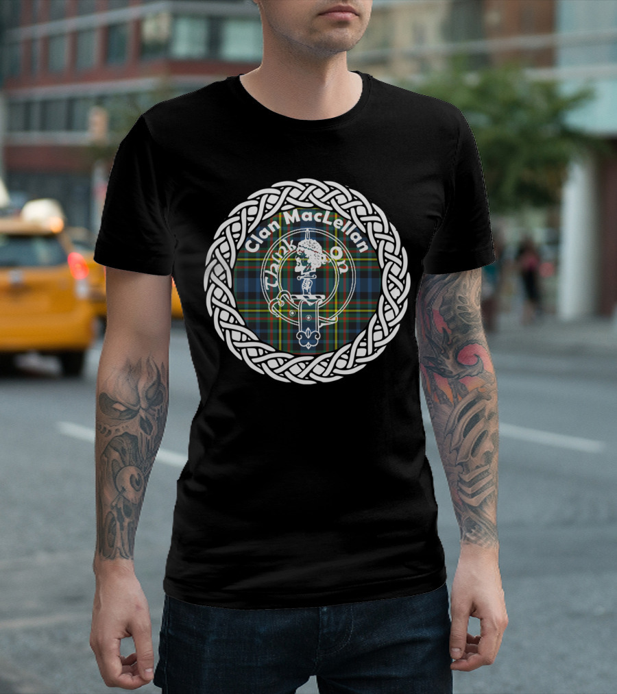 Clan MacLellan Think On Scottish Surname Crest T-Shirt