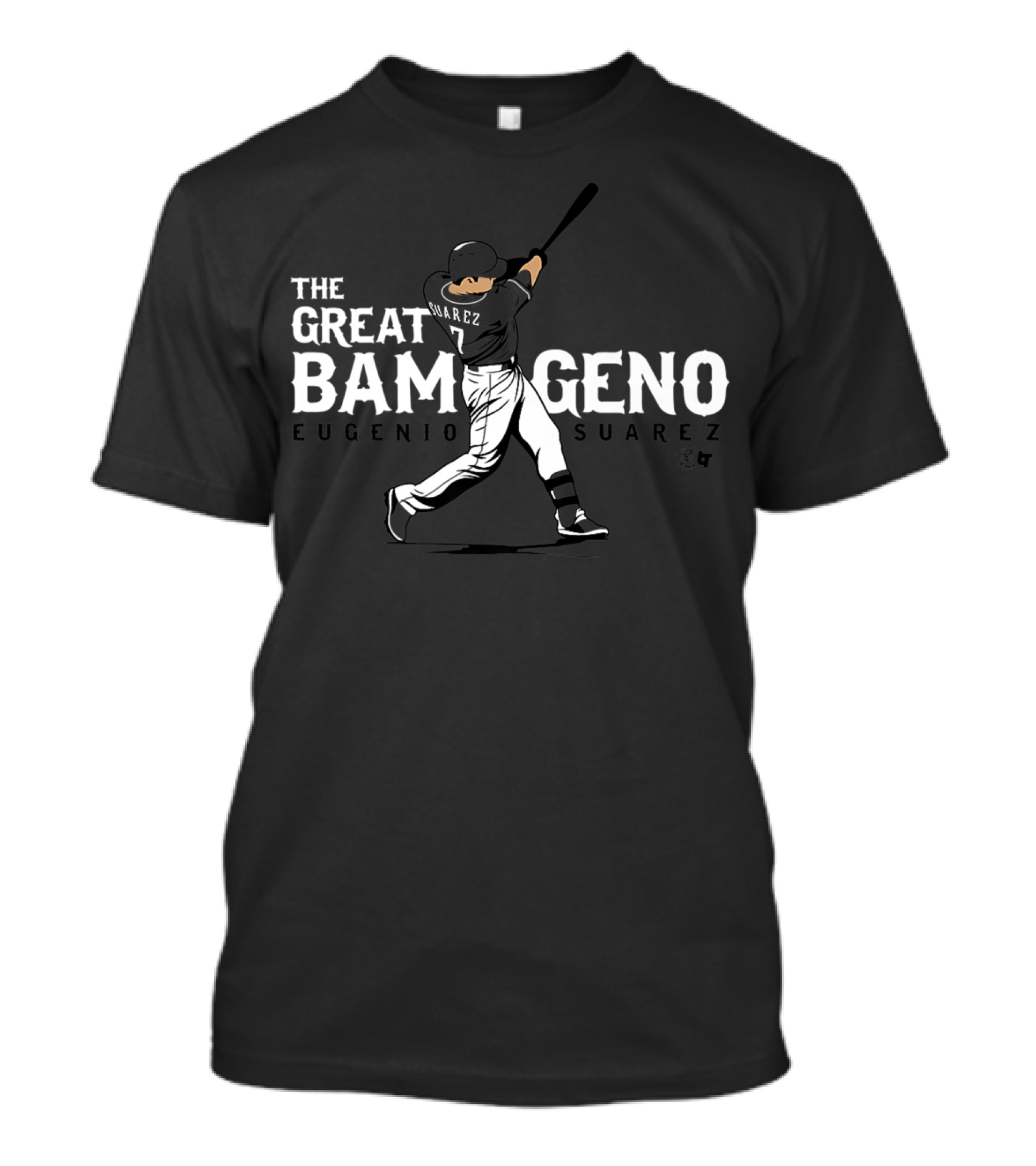 The Great BamGeno Suarez Eugenio Baseball Character T-Shirt