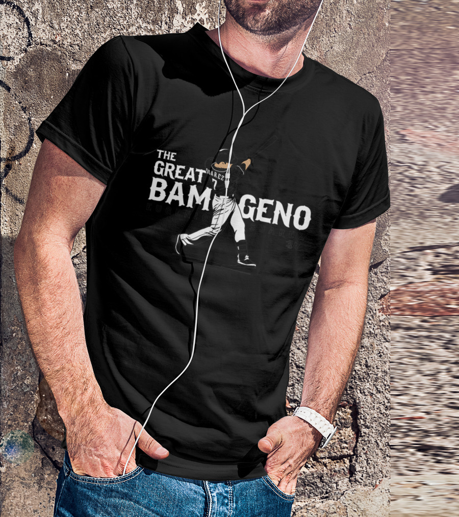 The Great BamGeno Suarez Eugenio Baseball Character T-Shirt