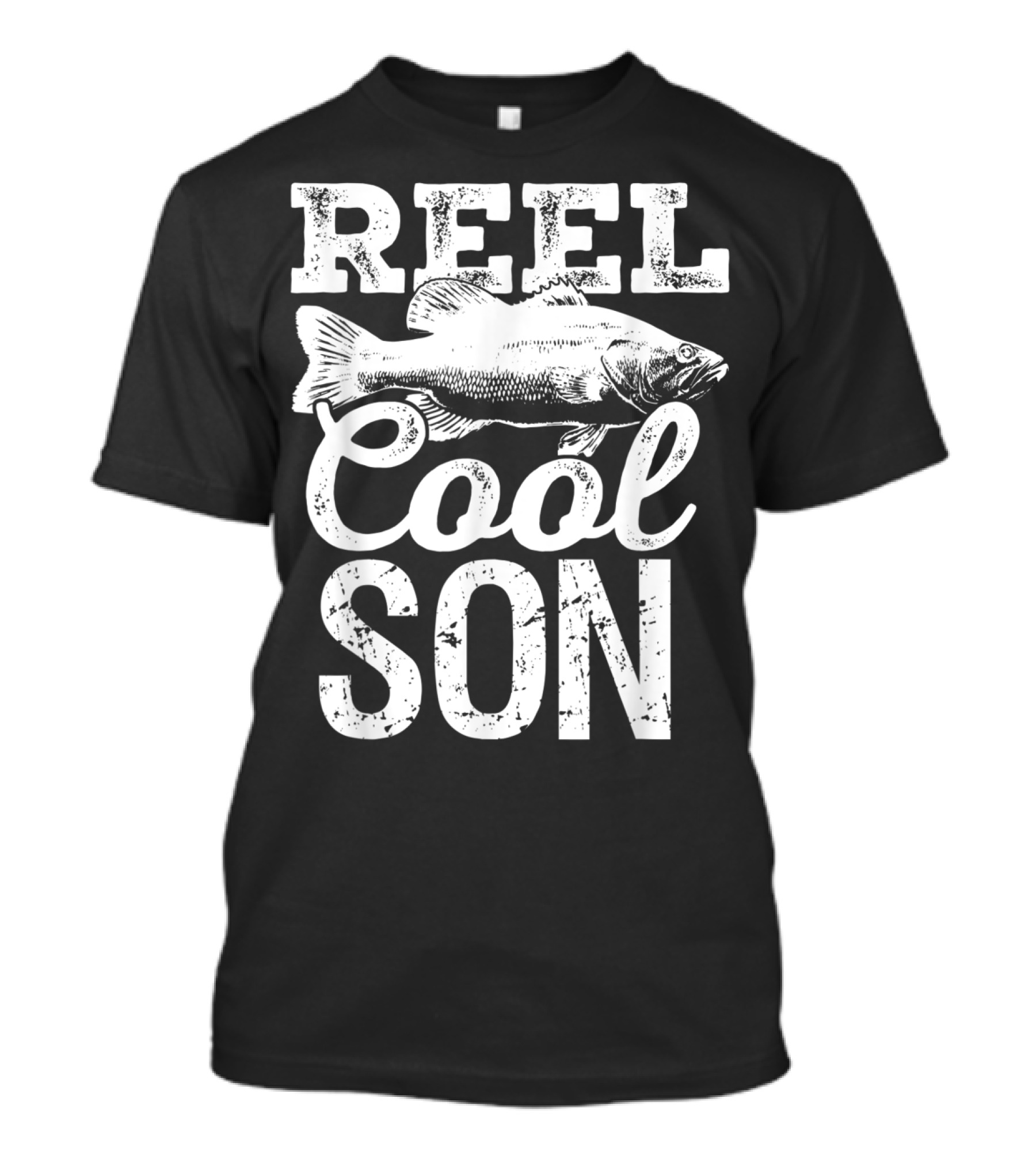 Reel Cool Son Fishing Outdoor Angler Fish T-Shirt