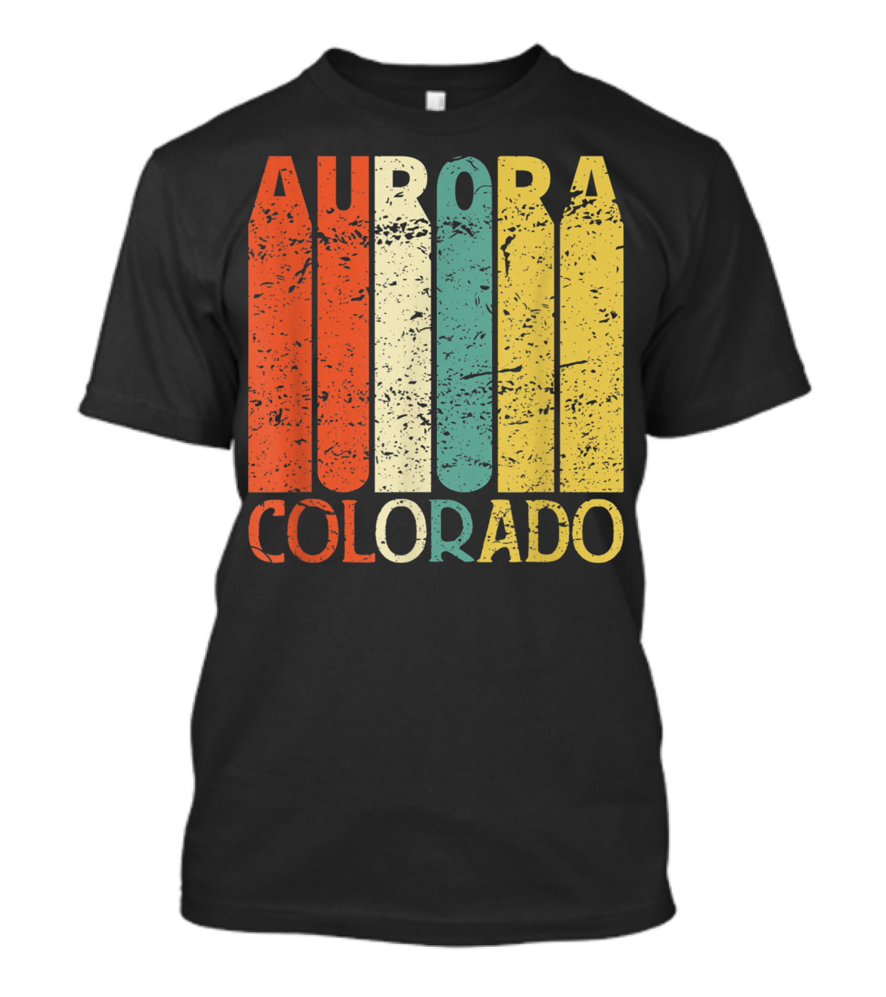 Aurora Colorado Retro T-Shirt