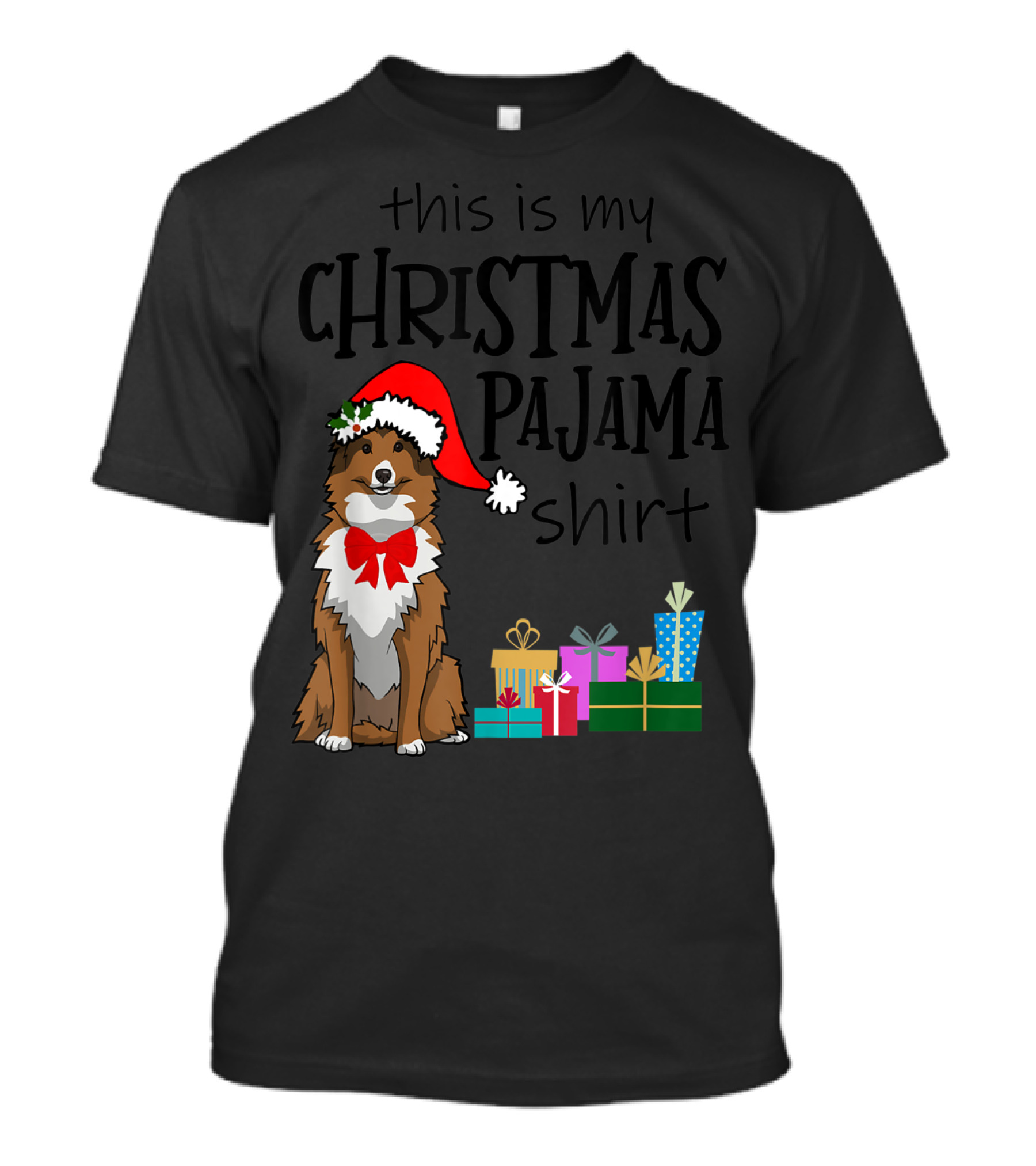 This Is My Shelties Christmas Pajama T-Shirt