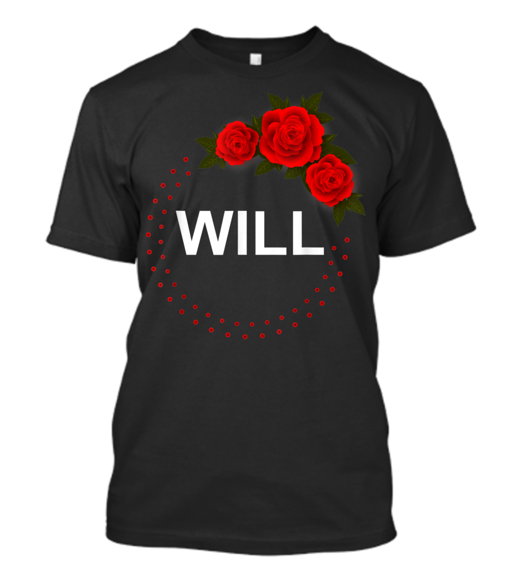Will You Marry Me Proposal Marry Couple Team Rose Circle T-Shirt