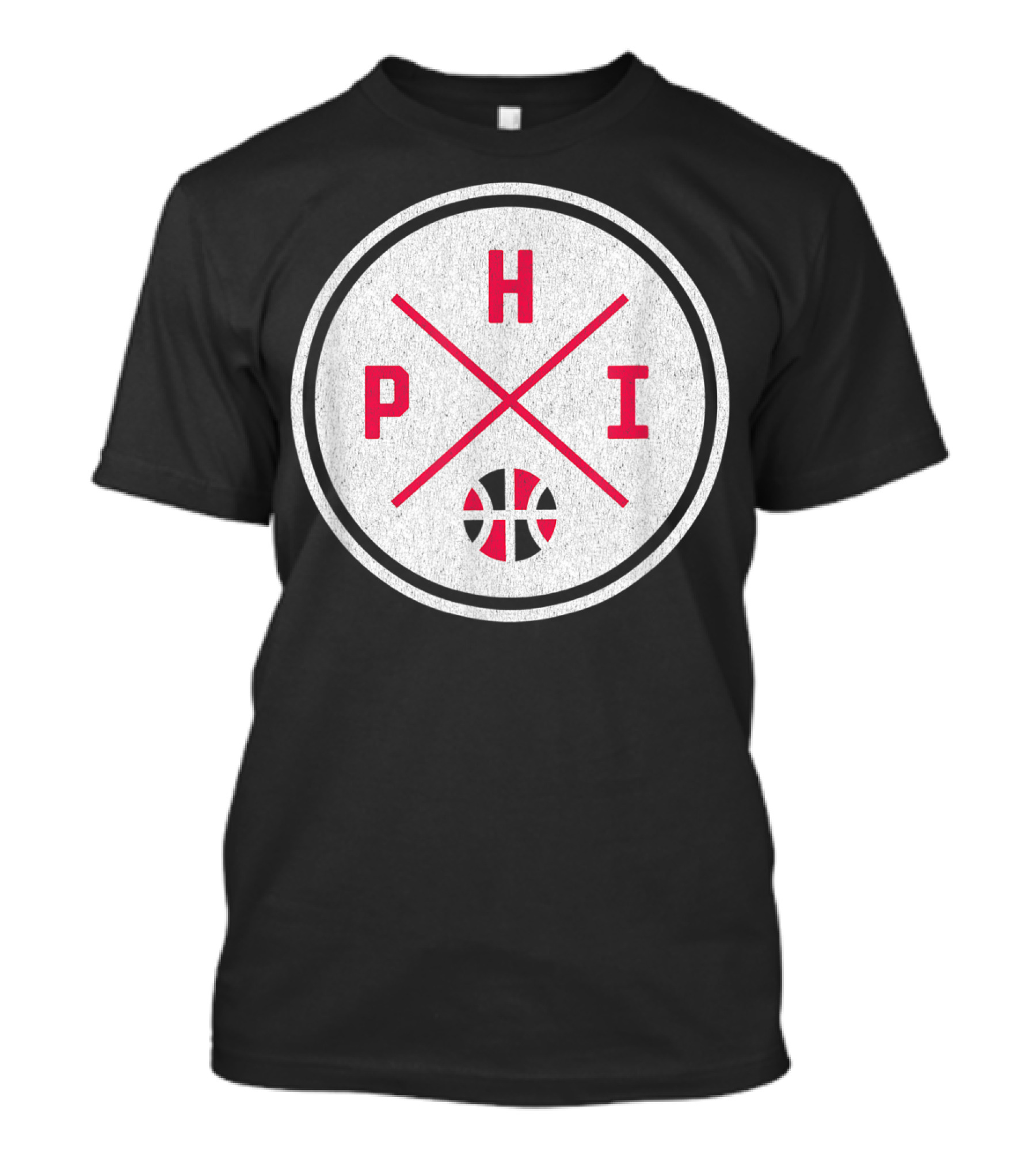 Philadelphia Basketball Phi Circle Emblem T-Shirt