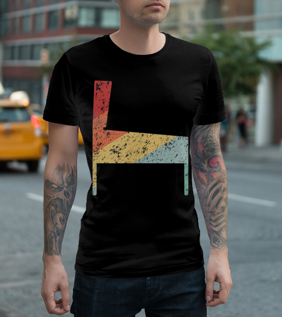 Classic Pinball Machine Retro Arcade Chair Shape T-Shirt